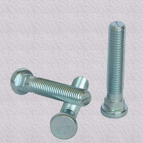 Perno hexagonal de media rosca y rosca completa Perno hexagonal ANSI/ASTM/ASME Sujetadores de acero al carbono galvanizados de grado 8,8 personalizados